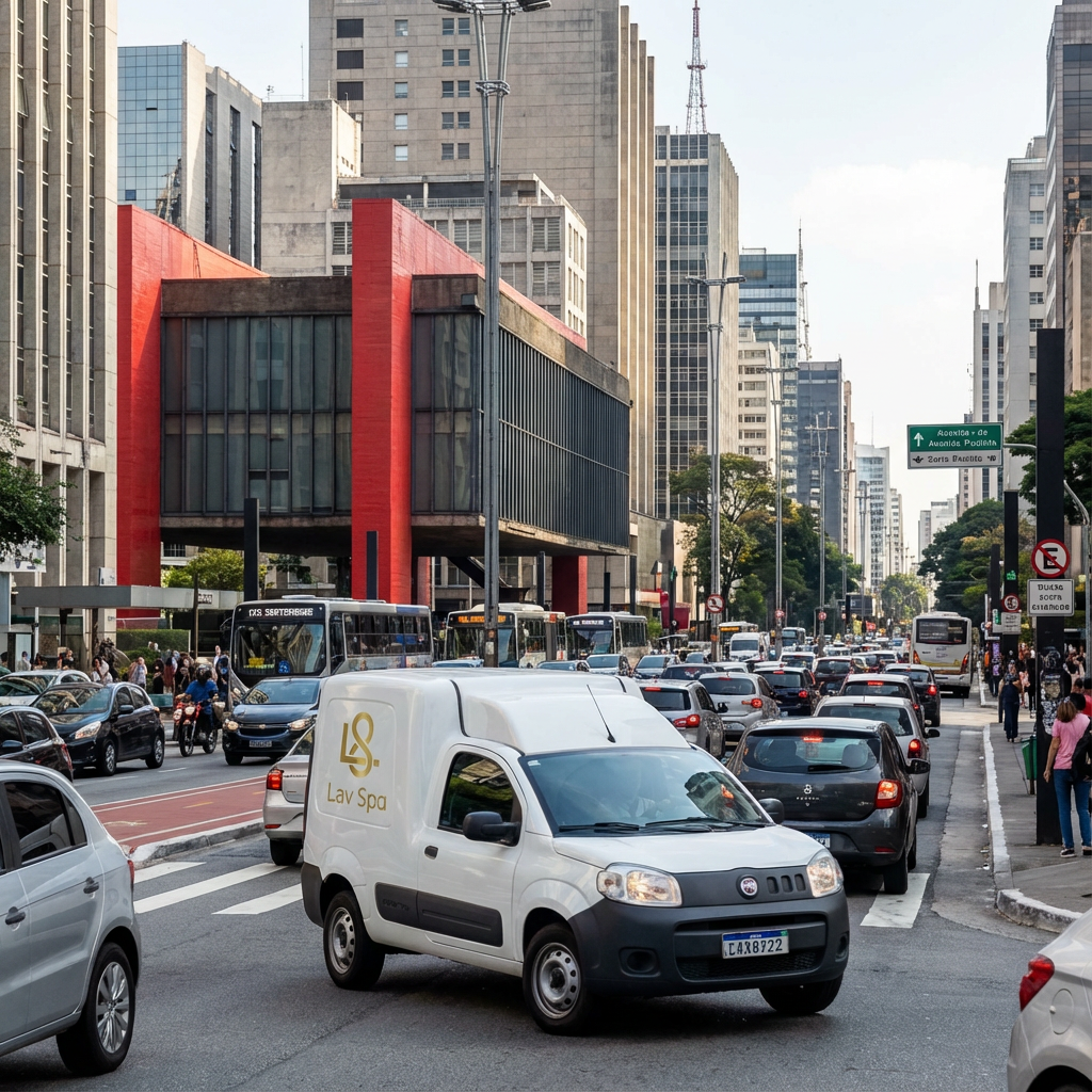 Veículo Lav Spa - Avenida Paulista